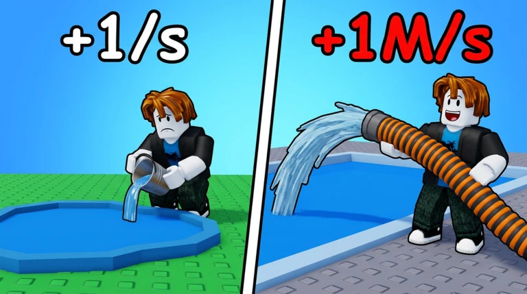 🎮 +1 Drain Water Per Click Script | Auto Farm, Auto Drain, Auto Train, Auto Sell & More