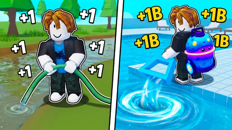 🎮 +1 Drain Water Per Click Script | Auto Farm, Auto Drain, Auto Train, Auto Sell & More