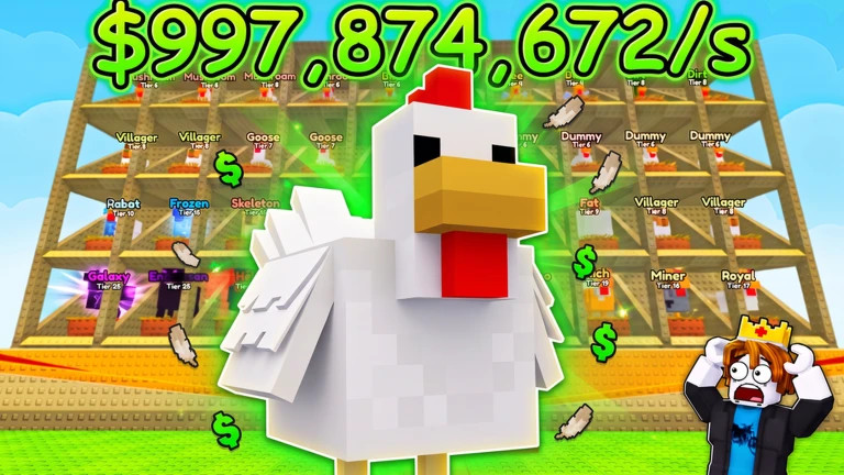 Chicken Farm Script | Auto Farm, Auto Collect, Auto Deposit, Auto Buy
